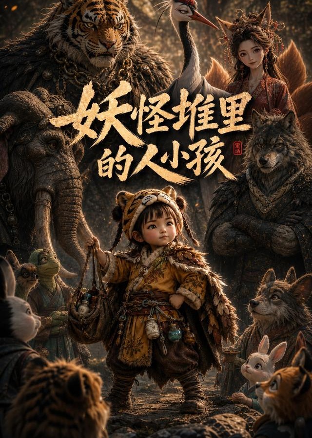 妖怪堆里的人小孩-动漫合集